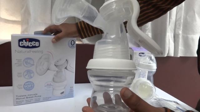CHICCO NATURAL FEELING MANUAL BREAST PUMP|Manual breast pump DEMO смотреть онлайн