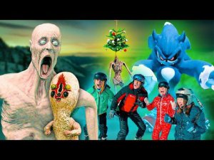 НОВЫЙ ГОД с SCP!! Монстры на горнолыжке!! (Крутые Детки) Cool Kids