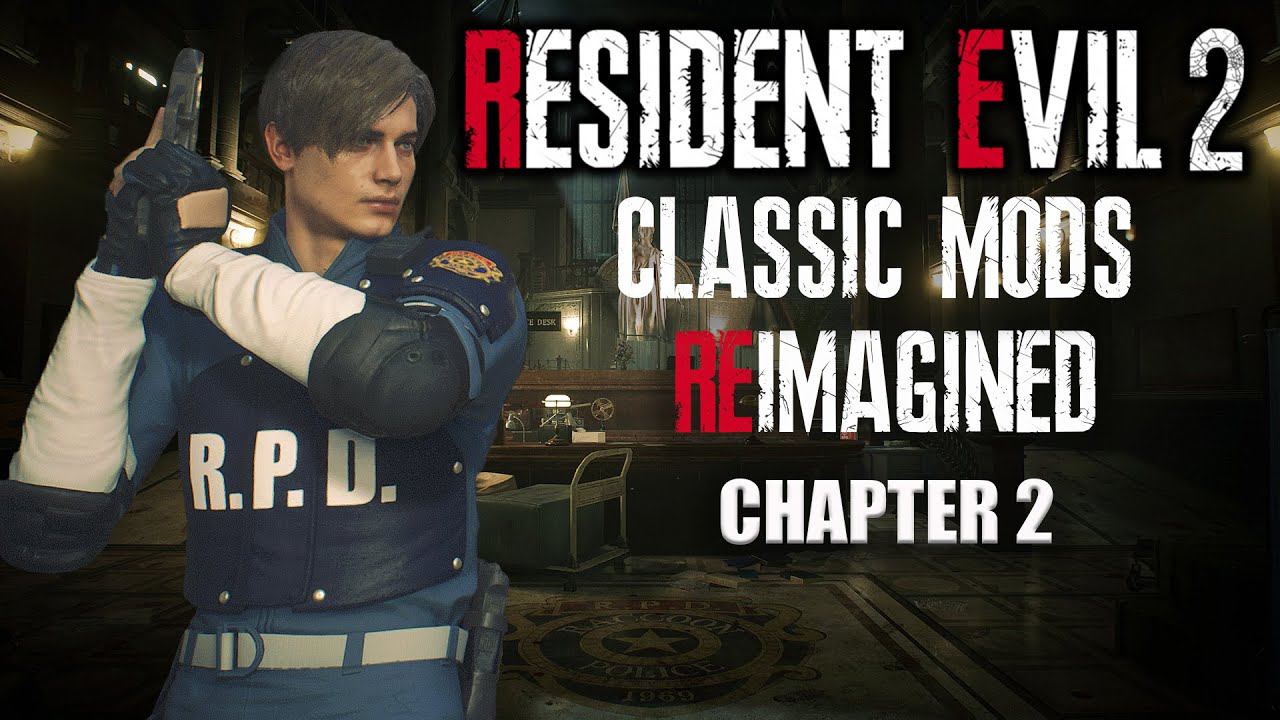 Resident Evil 2 REIMAGINED►Classic mods (Leon Kennedy - A) #2 смотреть онлайн