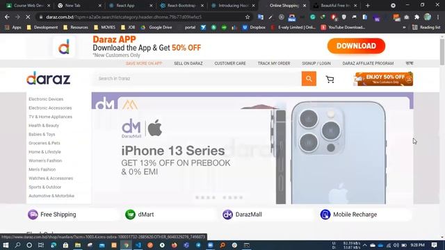 React Bootstrap | Web Development with Full Project Completion Course | Support Class смотреть онлайн