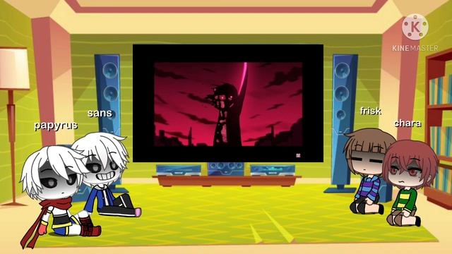 Undertale reacts to if hate from glitchtale had a voice смотреть онлайн