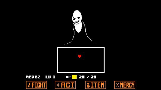 Pacifist Gaster Fight. |COMPLETE| Undertale Fan-Game смотреть онлайн