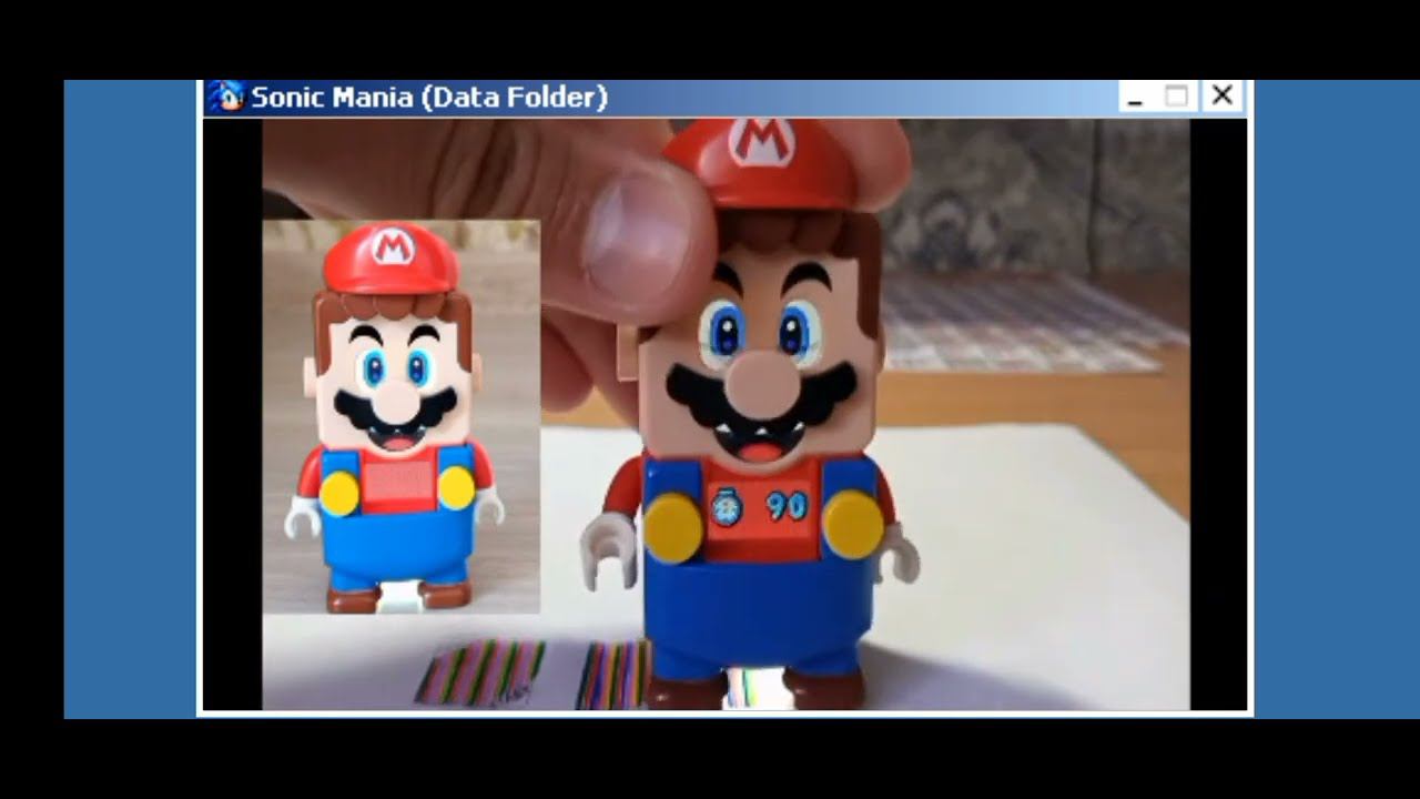 Sonic Mania Plus Android, But Something Wrong. (Tutorial How To Draw Your Barcodes Lego Super Mario)