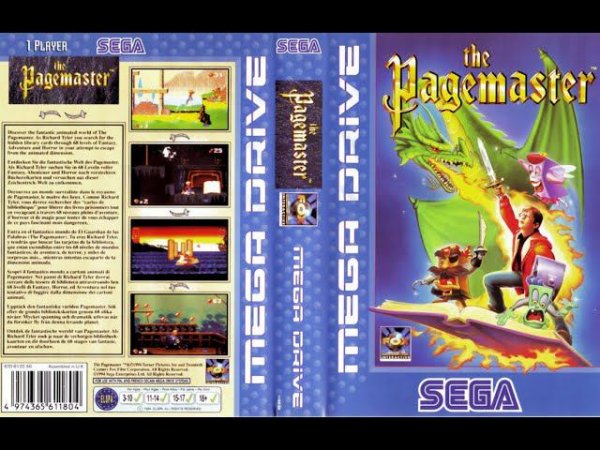 The Pagemaster (sega) - complete (пройден)