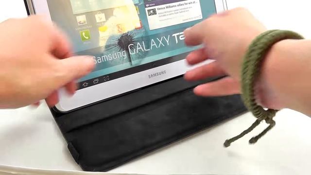 Обзор: Функциональный чехол 360° Samsung Galaxy Tab 2 10.1 P5100/P7500 смотреть онлайн