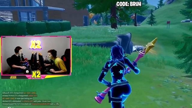 Streamers React to *NEW* "GALAXY SCOUT" SKIN SET & Wrap in Fortnite Item Shop today смотреть онлайн