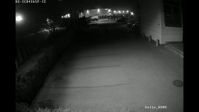 Купольная камера Hikvision DS 2CD4165F IZ ночь смотреть онлайн
