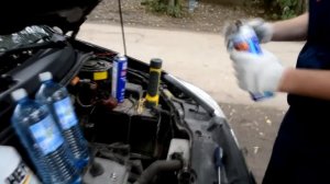 Geely MK - замена антифриза/охлаждающей жидкости.