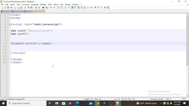 # Java script Variables with string in Amharic смотреть онлайн