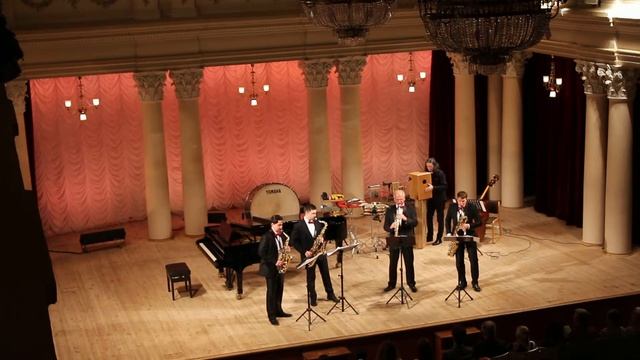 A.Piazzolla-Milonga del Angela Kyiv Sax Quartet смотреть онлайн