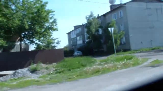 На машине по городу Камне на оби. смотреть онлайн