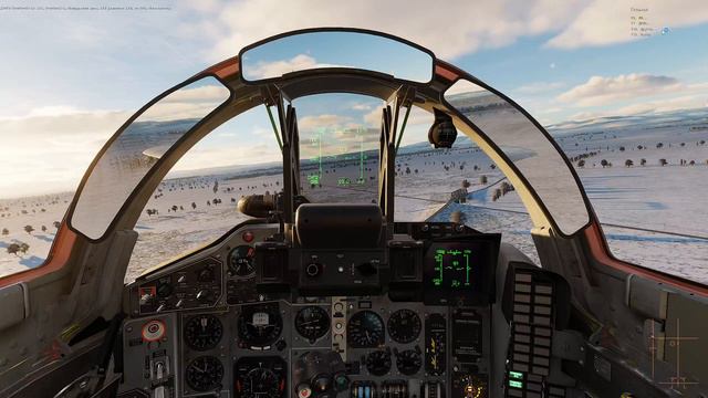 DCS World. МИГ-29. 3 Короткий вылет на Growling server. 3 килла смотреть онлайн