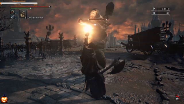 Bloodborne на хэллоуин. Открываем dlc The Old Hunters смотреть онлайн