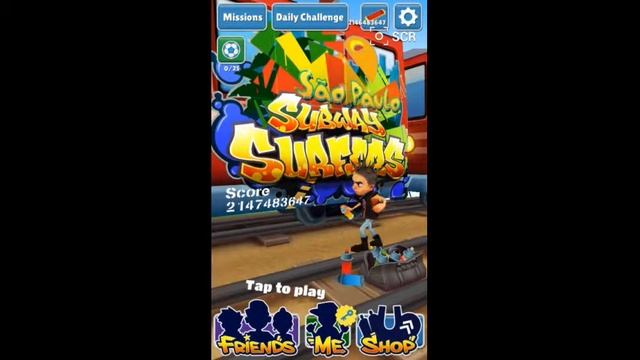 Subway Surfers Hack Sao Paolo смотреть онлайн
