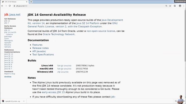 Java 14 - Download and install OpenJDK 14 смотреть онлайн