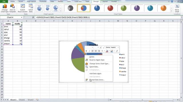 Excel Pie Chart Introduction to How to Make a Pie Chart in Excel смотреть онлайн