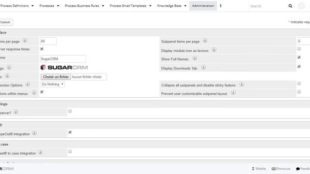 SugarCRM Portal Session Timeout смотреть онлайн