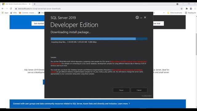 Visual Studio 2019 & SQL Server2019 installation смотреть онлайн