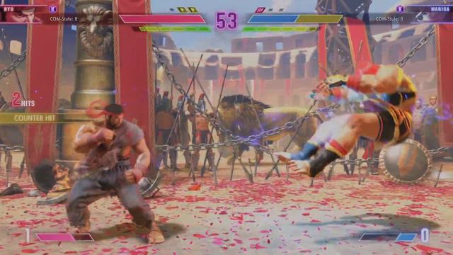 Street Fighter 6 (PS5) - Clash of Titans - Max Ryu vs Max Marisa смотреть онлайн