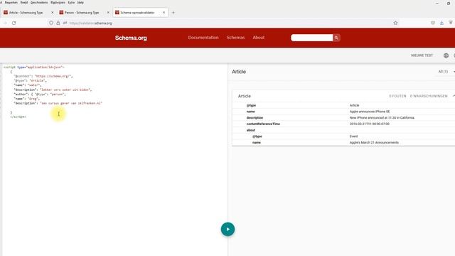 schema jsonld article смотреть онлайн