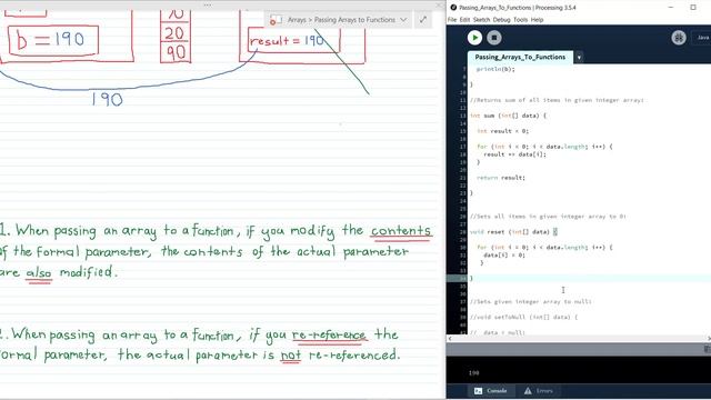 Passing Arrays to Functions смотреть онлайн