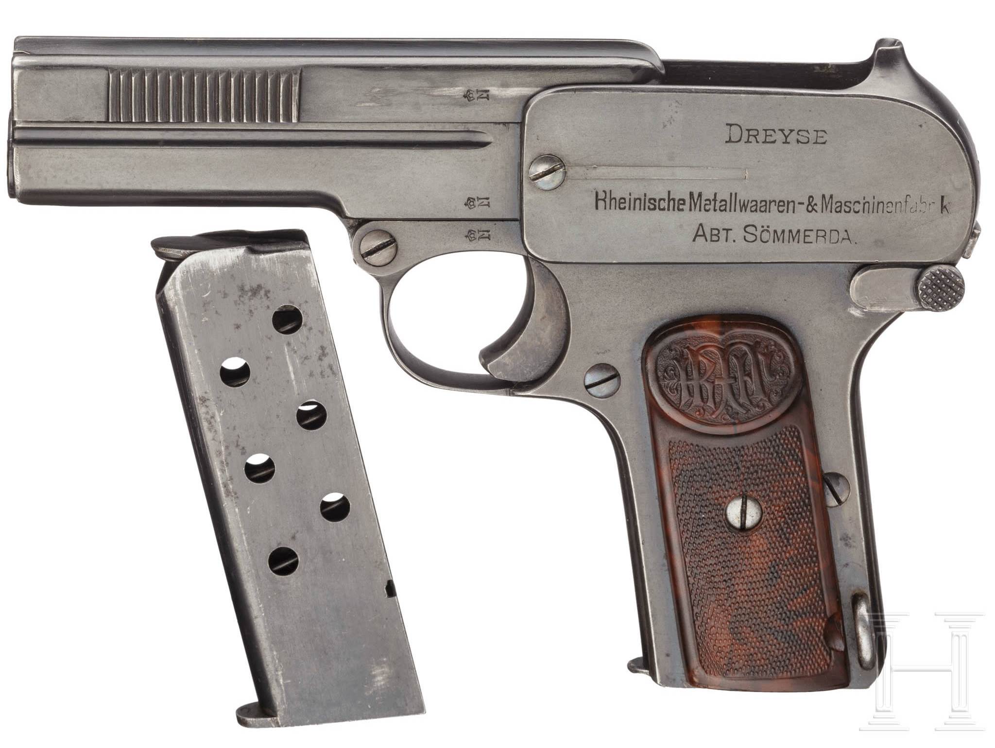 Dreyse M1907 - Неполная/Полная разборка/сборка и Функционирование смотреть онлайн