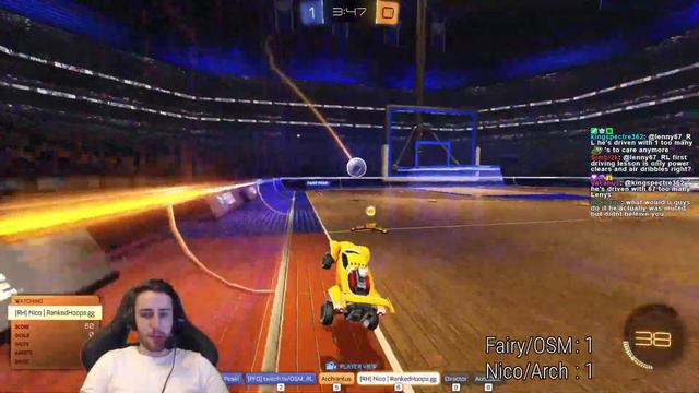OSM & Fairy Peak! vs Hoops Specialists | Rocket League 2v2 смотреть онлайн