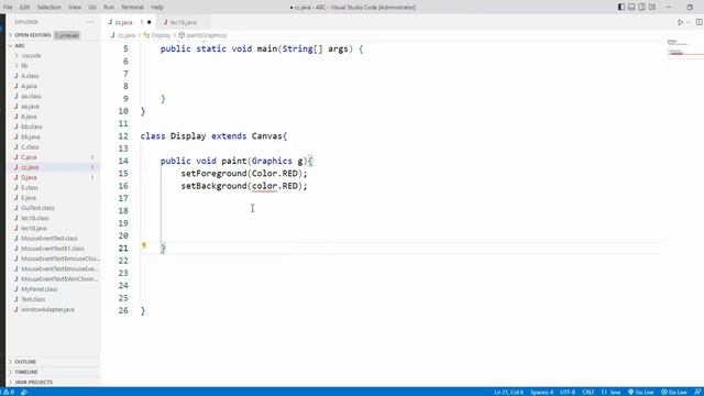 CS506 Lecture 18 - Java Graphics смотреть онлайн