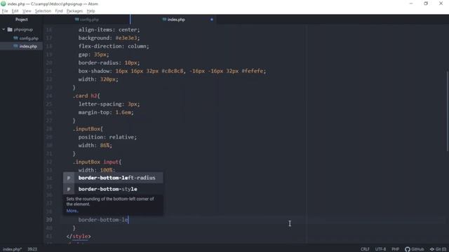 Sign Up Form Using PHP MySQL | PHP Registration Form смотреть онлайн