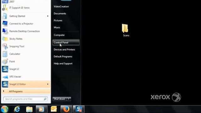 SMB Scan to File Setup for Windows 7 смотреть онлайн