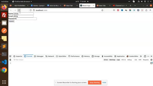 React Tutorial in Hindi #8 Updating Objects in useState Hook смотреть онлайн