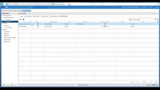 Руководство по настройке сети и развертыванию виртуальной машины в VMware vCloud Director смотреть онлайн