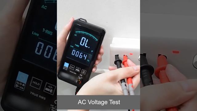 6000 counts 1000V Color Display Multimeter смотреть онлайн