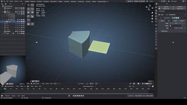 Модификаторы 6. Simple Deform смотреть онлайн