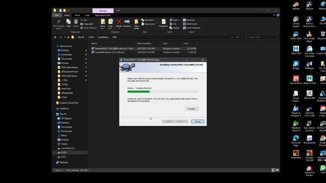 Unreal Engine UE4.25 | SVN Setup Server Tutorial смотреть онлайн