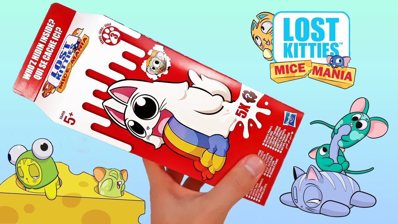 БОЛЬШОЙ LOST KITTIES MICE MANIA 3 серия! Потерянные котята и мышата ИГРУШКИ сюрпризы ЛОСТ КИТИС МЫШИ смотреть онлайн