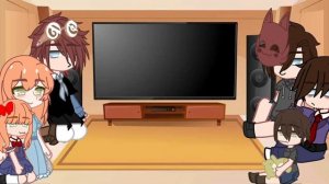 Afton family + Noah react to Michael / Tw is in the description / This is my first reaction video