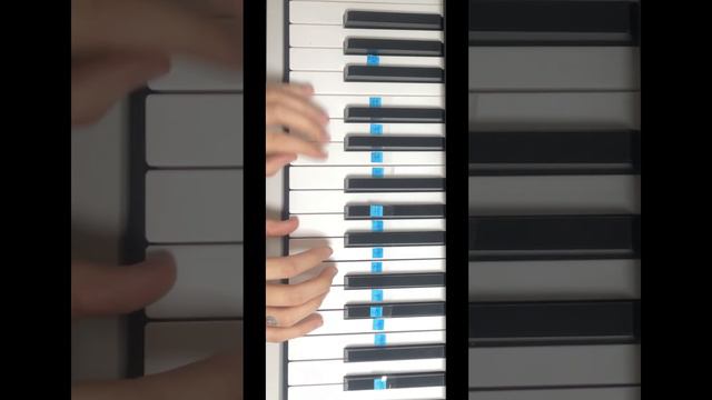 Обучающее видео по цифрам - Владивосток 2000 #онлайнфортепиано #обучениефортепиано #coverpiano