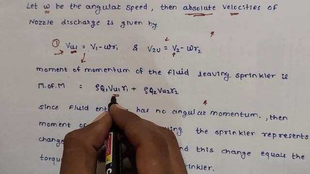 Calculate Sprinkler Torque and Angular velocity | Fluid Dynamics | FM | Complete Description смотреть онлайн