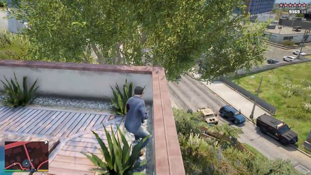 GTA 5 (RDE 4.0.1) - Cox Way Street Shootout + 10 Star Escape ⭐⭐⭐⭐⭐⭐⭐⭐⭐⭐