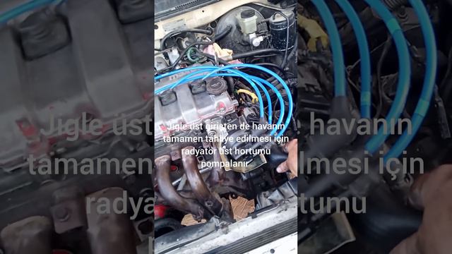 Mazda 626 GE Antifriz Nasıl Eklenir? Hava Nasıl Alınır? How To Change Mazda 626 GE Coolant?