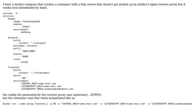 Docker compose doesn't get picked up by reverse proxy (2 Solutions!!) смотреть онлайн