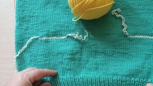 Джемпер - свитер спицами регланом сверху для девочки 8 лет