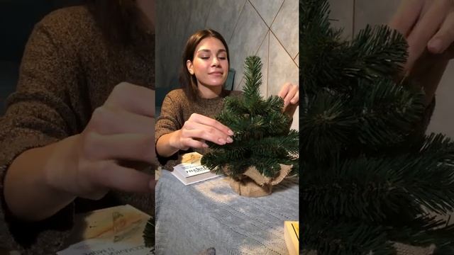 Искусственная елка в мешочке на стол смотреть онлайн
