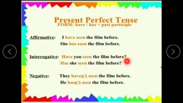 Present Perfect Tense || english grammar || english spoken Structure of english language смотреть онлайн