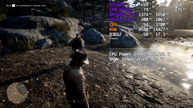 ACER NITRO 5 AN515-43 Ryzen 5 3550H RX 560X Red Dead Redemption 2 60fps Setting смотреть онлайн