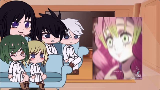 Tpn Reacts To Emma As Mitsuri!