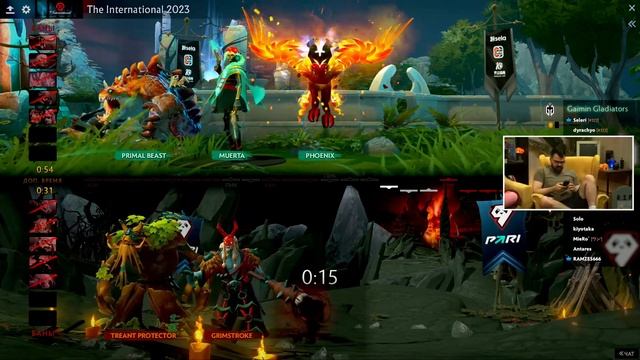 9Pandas Vs. Gaimin Gladiators | The International 2023 | В гостях @CHELOVEK-SAMOVAR и @yasulen