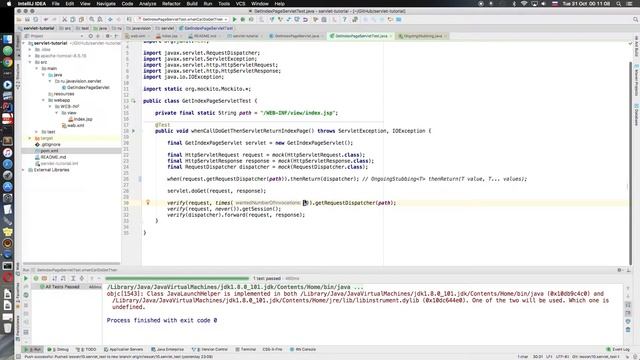 Java Servlets 10 Mockito тестирование смотреть онлайн
