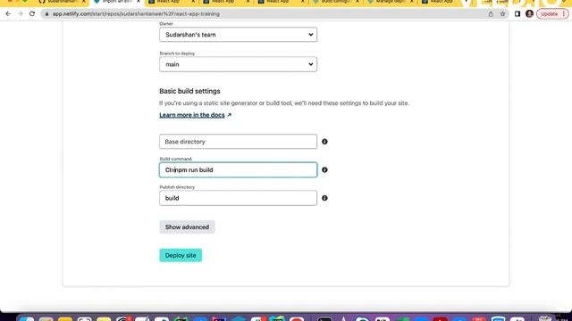 Deploy React App | Deploy React to Netlify | React Deployment Tutorial смотреть онлайн